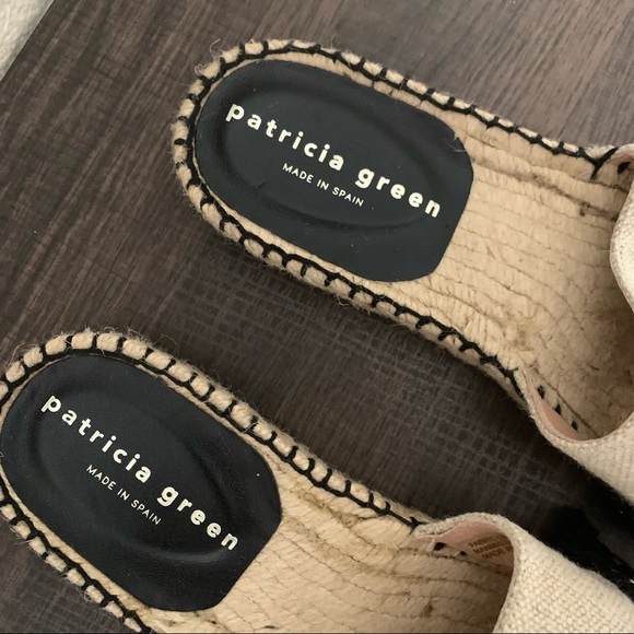 Patricia Green espadrille fringe slides size 6 - Picture 6 of 10